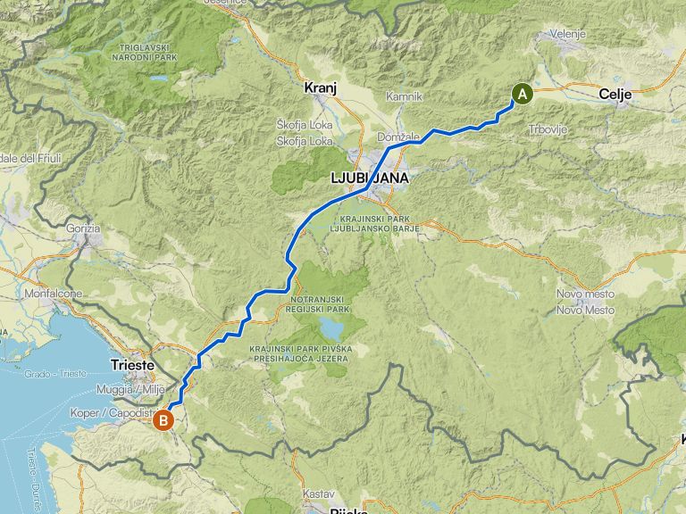 Epic Route - Kärnten - Slowenien Tag 4 - vom Savinja Tal nach Crni Kal ...
